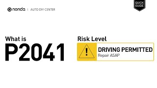 OBD Code p2041 Guide to Repair