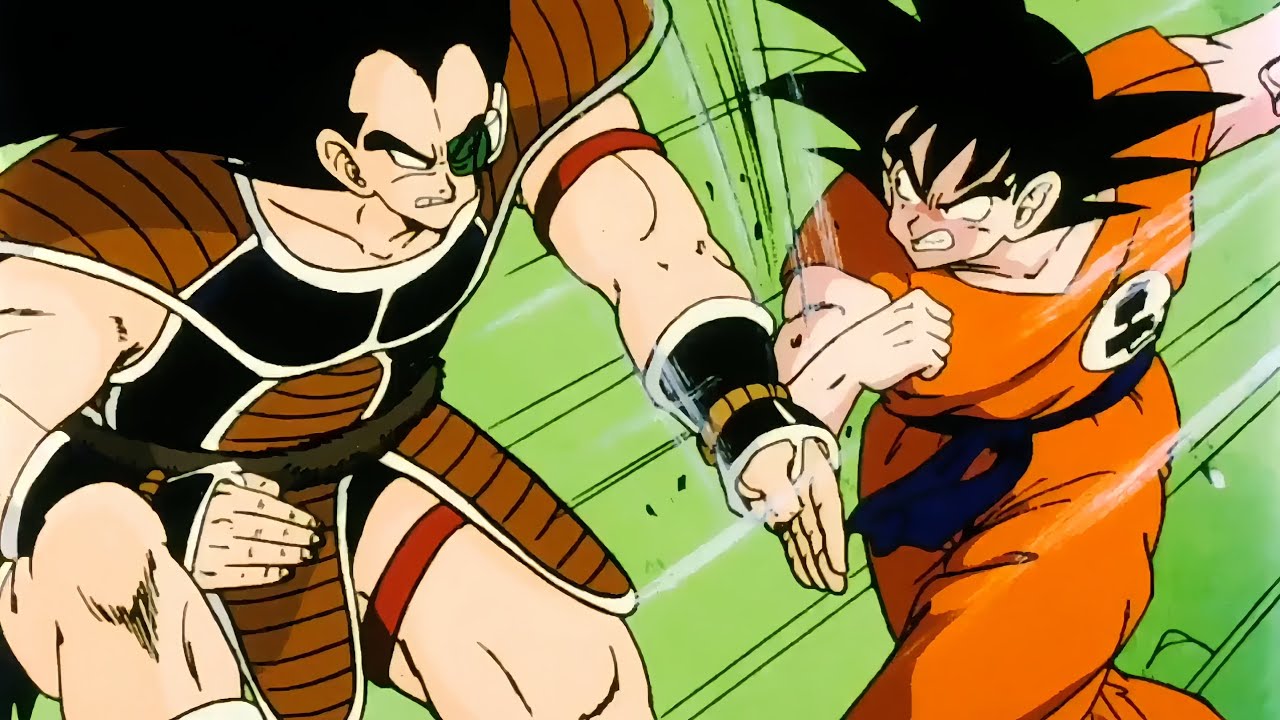 Raditz vs Goku & Piccolo | Dragon Ball Z Episode 4