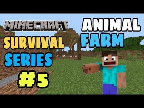 Ayush Gamer  - MINECRAFT | I MADE ANIMAL FARM | SURVIVAL SERIES | GAMEPLAY EPISODE #5