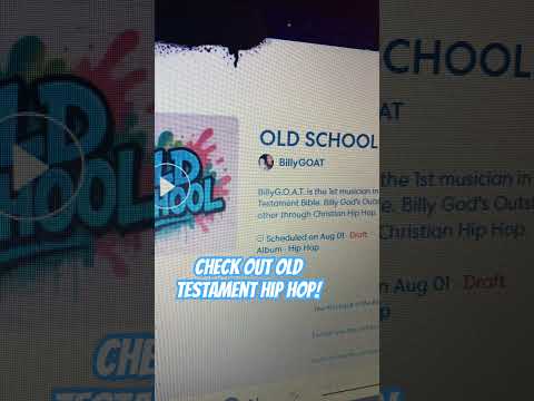 BillyG.O.A.T. Music is on Spotify, Apple and Amazon! #god #rap