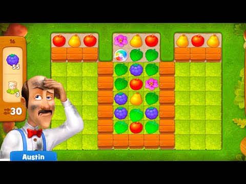 Gardenscapes - A Matching Puzzle Garden Gameplay Walkthrough Day 3 Complete（New update）