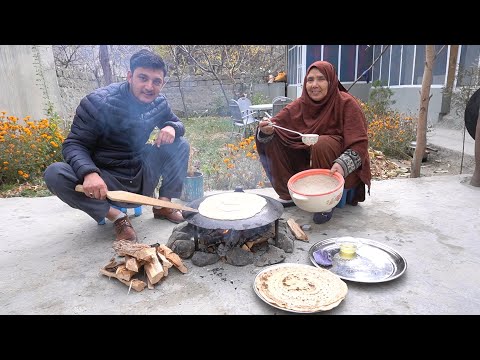 A Traditional Dish Made Only From Wheat Flour And Water || You Should Try This Food 😋