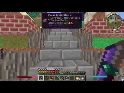 Minecraft Showcase - The Crackpack Mod Pack - Part 1 The Travelers Town