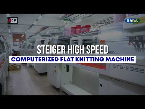 Steiger Computerized Automatic Sweater Knitting Machines