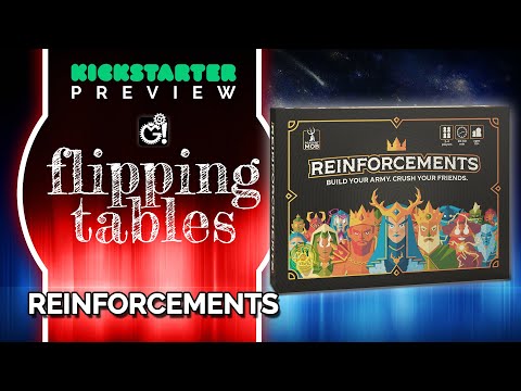 Reinforcements Card Game | Kickstarter Preview and Overview