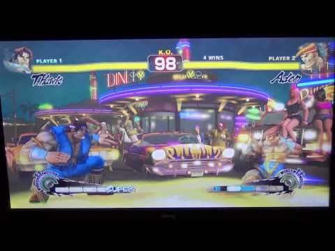 SCR Super Street Fighter 4 AE Pools Hungbee (T.Hawk) vs AIAB Isaac (Adon/E.Ryu)