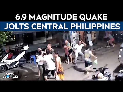 Philippines Earthquake News | 6.9 Magnitude Earthquake Hits Central Philippines