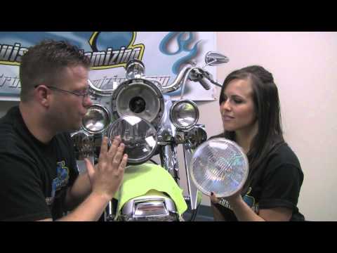 TOTW Kuryakyn Phase 7 Headlamp and Passing Lamps Review and Installation HD Video