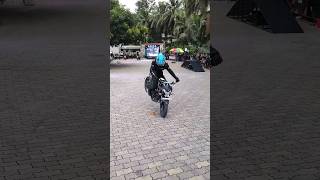 Download lagu Bike stunt 😱OMG First Time #pulsar #bajaj #bike #ns200 mp3