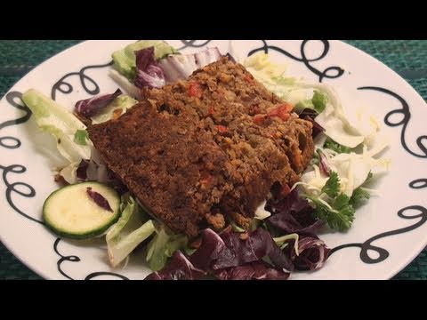 Spicy Bean and Lentil Loaf Recipe