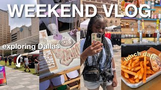 WEEKEND VLOG | downtown market, brunch, mini haul, Jenee Naylor future collective at target