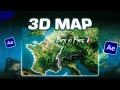 Hyper Realistic Map Effect After Effects Tutorial