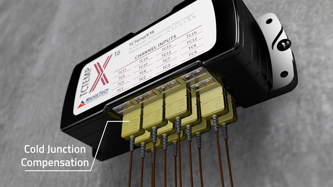 CA Skip navigation Search Create Avatar image TCTempX16 | 16 Channel Thermocouple Data Logger