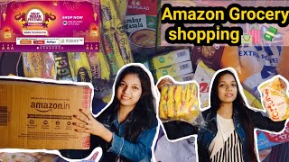 Amazon grocery shopping haul &review | Amazon online grocery shopping |