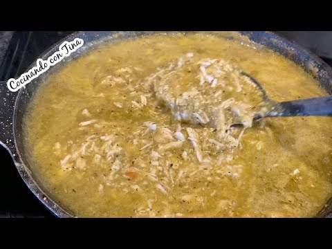 EL MEJOR GUISADO DE PUERCO EN SALSA VERDE PARA TAMALES |COCINANDO CON TINA