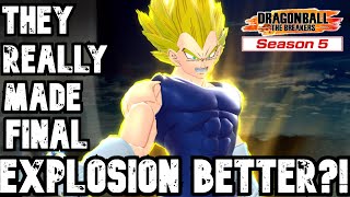 *NEW* Final Explosion BUFF Allows it to Land TWICE?! - Dragon Ball The Breakers Season 5