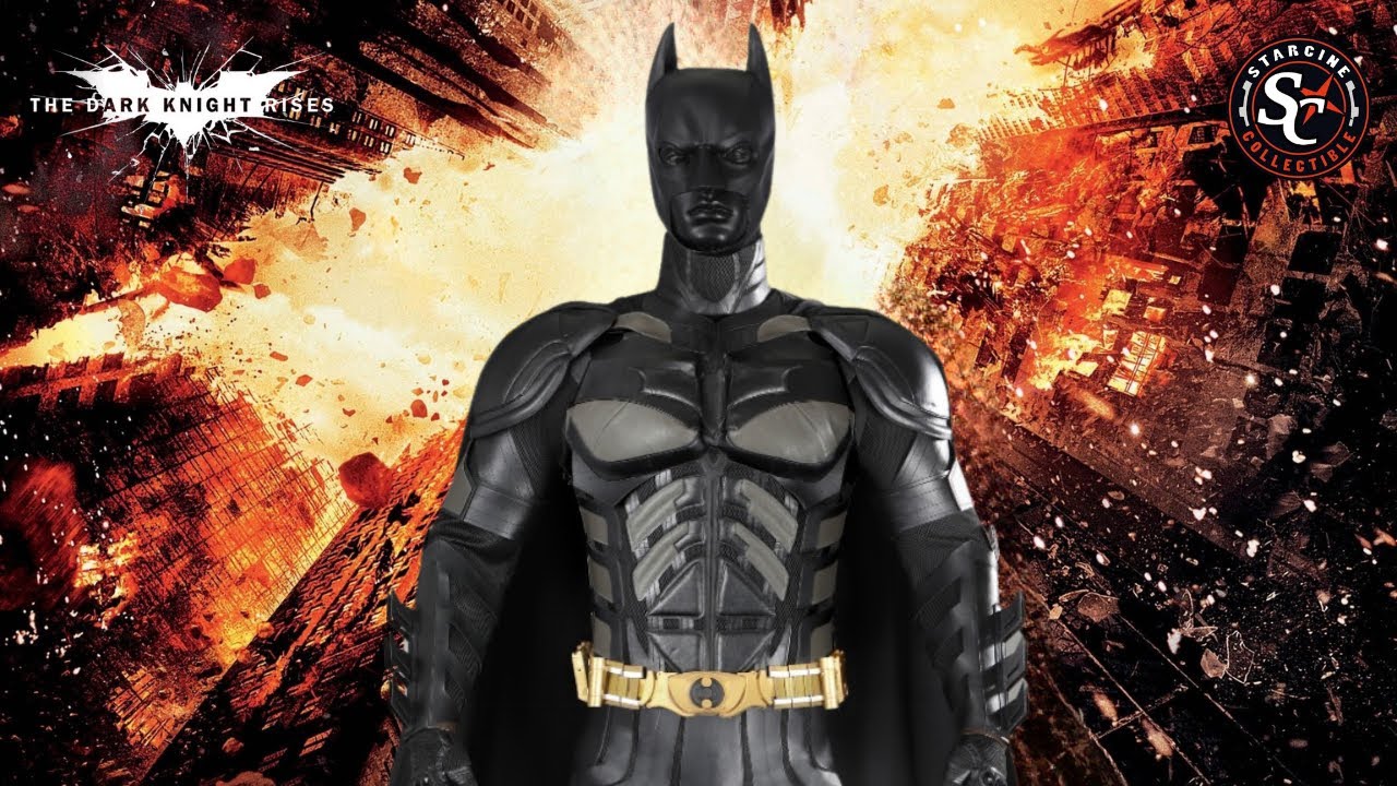 The Dark Knight Rises: Batman Bruce Wayne Life-Size Wearable Costume Reveal!