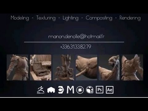 DEMO REEL 2016 - Manon Denolle (Bellecour Ecole) - YouTube