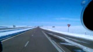 preview picture of video 'Driving through town of 1880 on I90 in South Dakota'