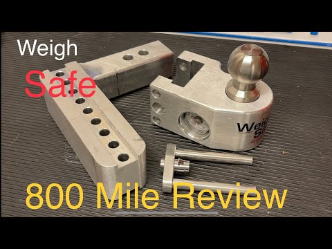 Weigh Safe Tow hitch review after 800 miles. How it held up, wear marks, would I recommend it?