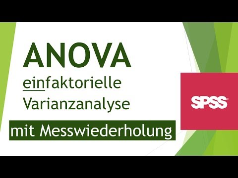 Einfaktorielle Varianzanalyse (ANOVA) mit Messwiederholung in SPSS durchführen - Analysieren (50)