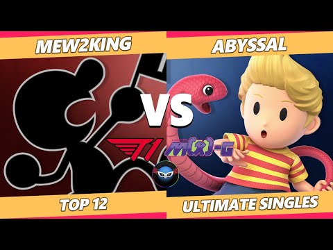 M-Kolosseum 3 Top 12 - Abyssal (Lucas) Vs. Mew2King (Game & Watch) Smash Ultimate SSBU