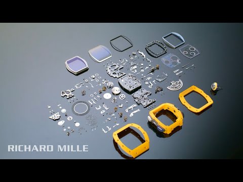 Savoir-faire RM 65-01 in Dark Yellow and Pastel Blue Quartz TPT® — RICHARD MILLE