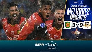 ATROPELO DO DEPORTIVO CUENCA sobre o Libertad-EQU com GOLAÇO na SUL-AMERICANA | MELHORES MOMENTOS