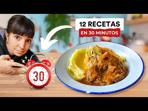 Recetas que se hacen en 30 minutos (ideas fáciles y rápidas)