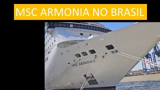 MSC Armonia no Brasil #MSC #mscarmonia #cruzeiro