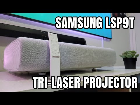 Samsung Premier LSP9T Tri-Color Laser Projector