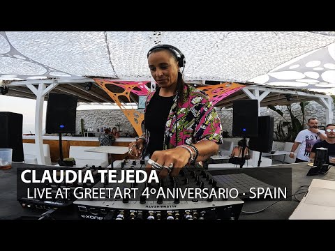 Claudia Tejeda Live @ GreetArt 4º Aniversario 🇪🇸