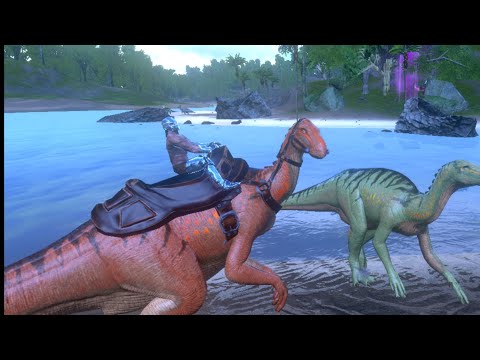 Iguanodon taming/data ark mobile