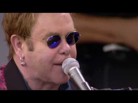 Elton John - The Bitch Is Back (Live 8 2005)