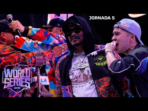 Las MEJORES RIMAS de la ÚLTIMA JORNADA de FMS WORLD SERIES 2025 - J5 | Chile