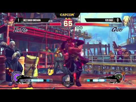 VA Quick Analysis Ultra Street Fighter 4 - Daigo (E.Ryu) vs Xian (Gen)