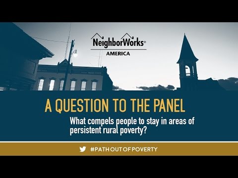 Rural summit: Why do people stay in areas of persistent rural poverty? 