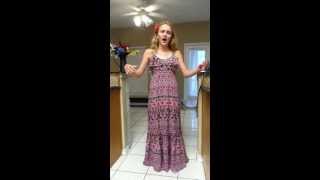 Madi Lee, age 11, singing &quot;La Wally&quot;