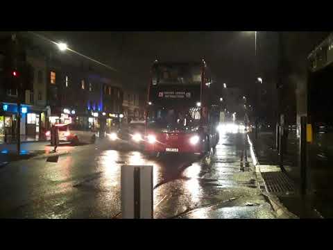 Enviro 400 Trident Arriva London (NEW Logo) Driver Trainer T35 LJ08CUA at Stepney Green Tube Station