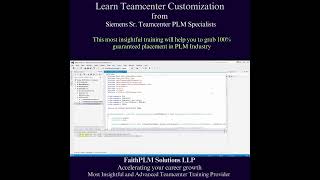 Download lagu Teamcenter Customization Training By FaithPLM mp3
