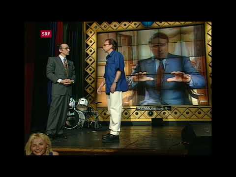 Viktors Spätprogramm: Satire-Sendung mit Gast Roger Schawinski 11.06.1997