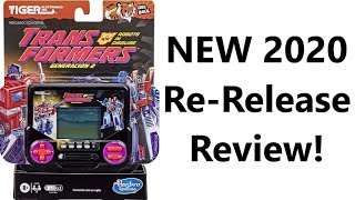Transformers Generation 2 NEW 2020 Re-Release Tiger Handheld Game Review - The No Swear Gamer