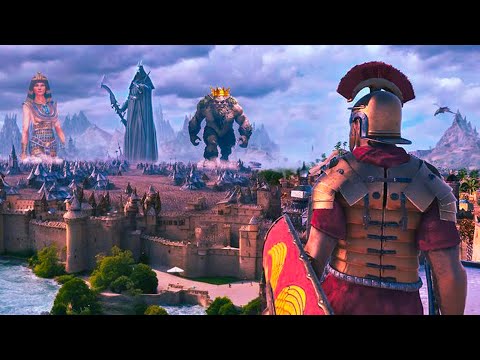 6,000,000 Mongol Army Invades Fortress of Imperial Roman Army - Ultimate Epic Battle Simulator 2