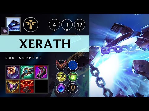 Xerath Support vs Seraphine - EUW Grandmaster Patch 25.16