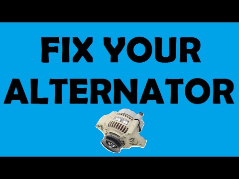 How to replace a Dodge Caravan / Town and Country Alternator