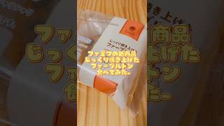 食レポが下手すぎる女がファミマの新商品じっくり焼き上げたファーブルトン食べてみた😇