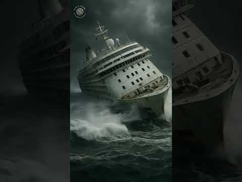 "Nave da Crociera Affonda in Mare in Tempesta:" [AI]