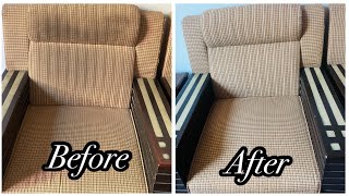 Cleaning sofas with kitchen ingredients- non removable fabric sofas cleaning