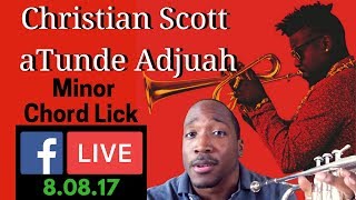 Jazz Trumpet Lick Tutorial | Christian Scott aTunde Adjuah