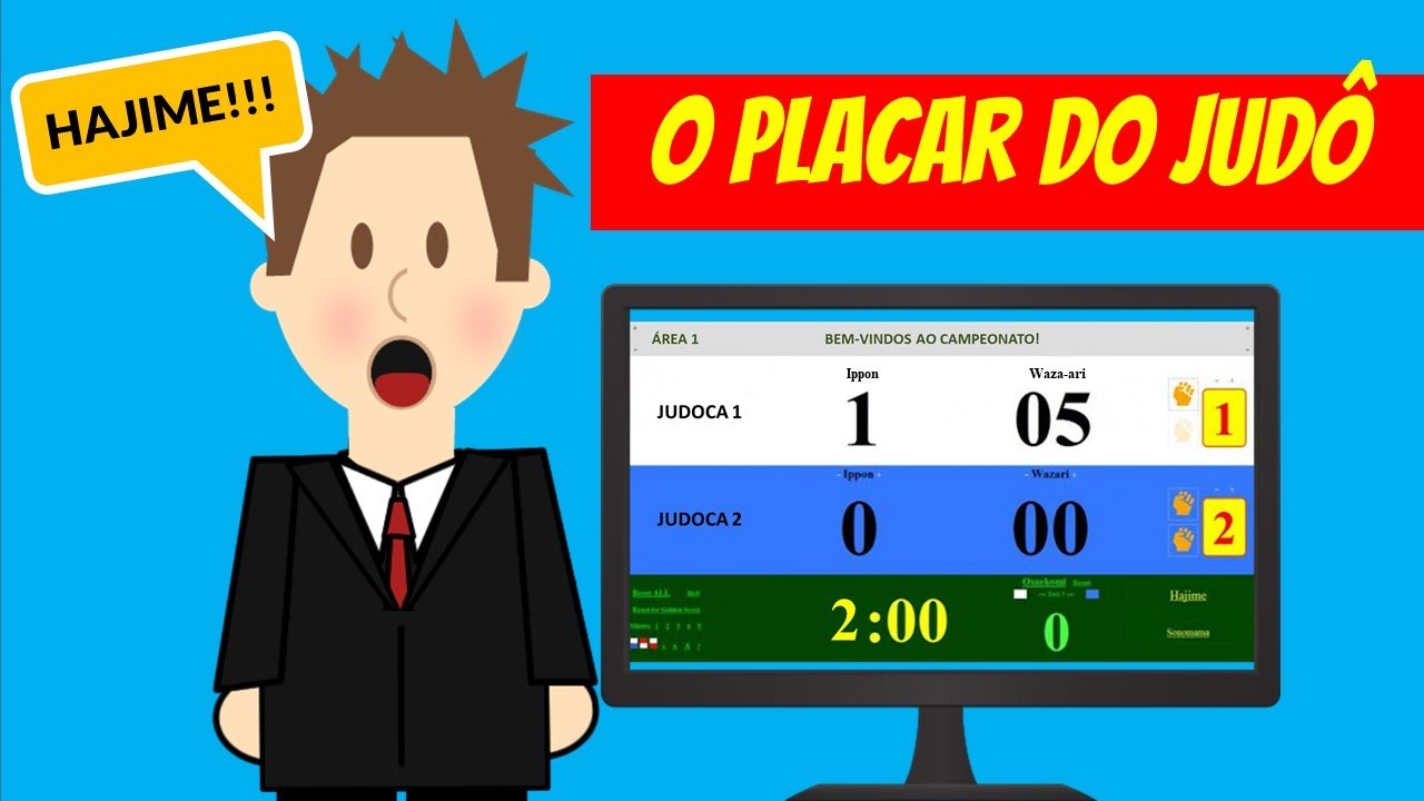 Judoquinhas | Judo Infantil: Aprenda como acompanhar o Placar do Judô